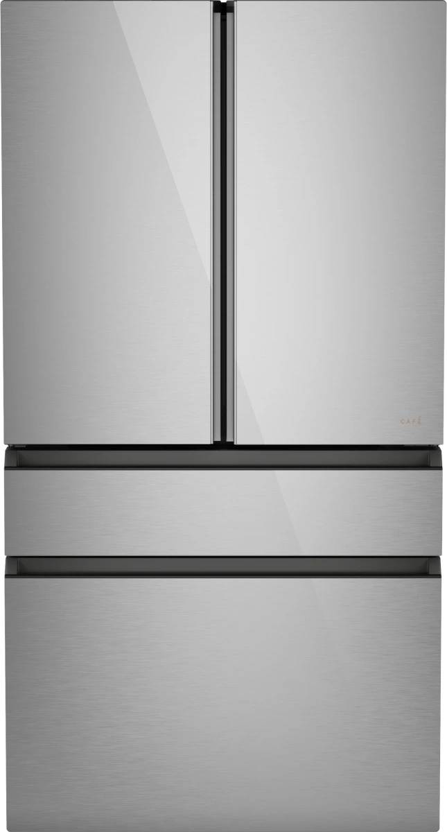 Front view of the Cafe CJE23DM5WS5 refrigerator